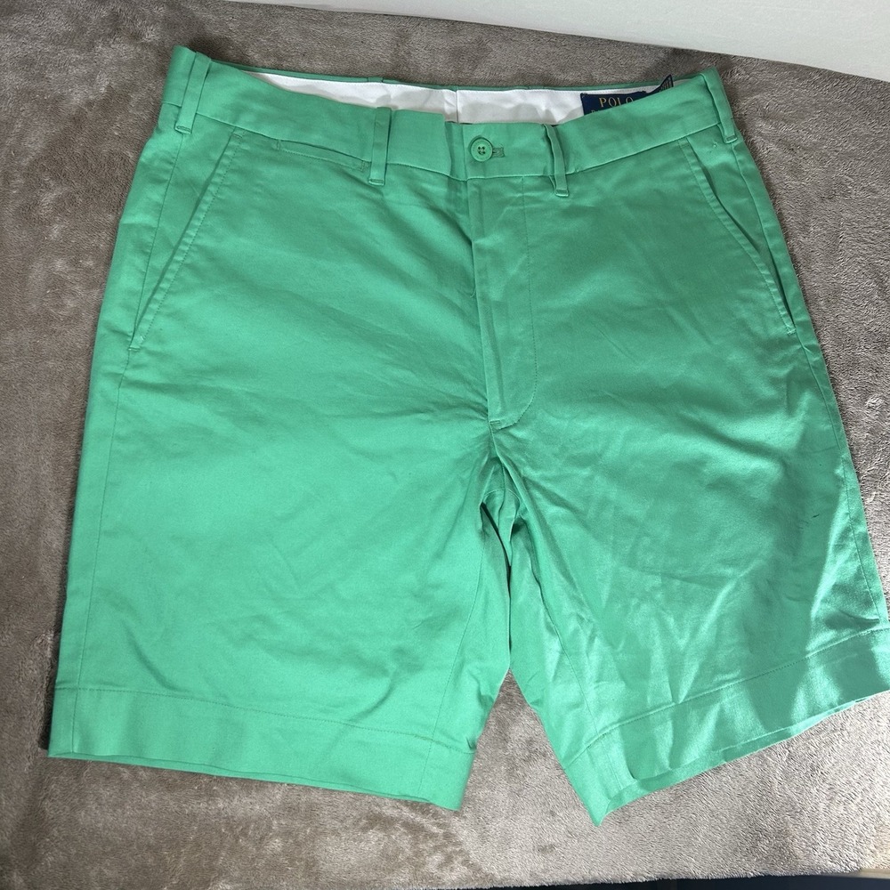 Polo Ralph Lauren Performance Golf Tailored Fit Shorts Men's Size 32 Green